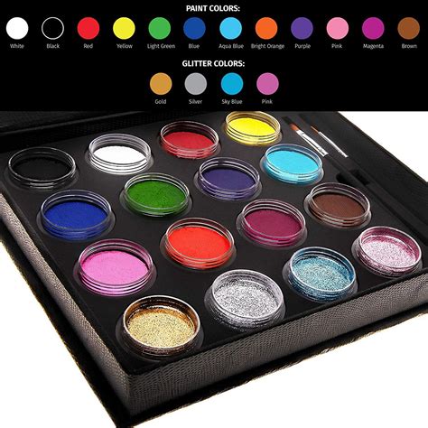 good face painting kits|professional face paint brands.